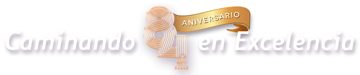 Logo del 84 aniversario